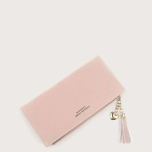 Charm fold purse